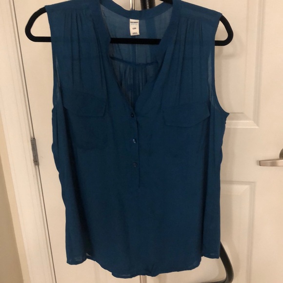 Old Navy Tops - *NWOT* Teal Old Navy Tank Top